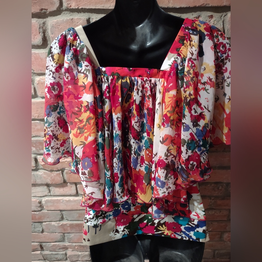 Madison Paige Floral shirt